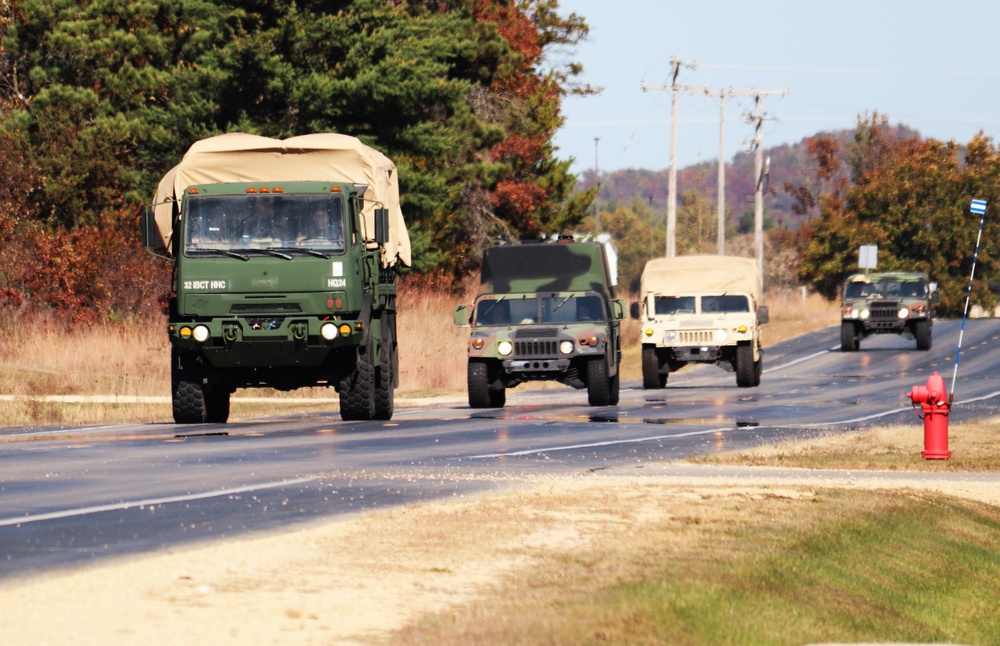 October 2024 training operations at Fort McCoy