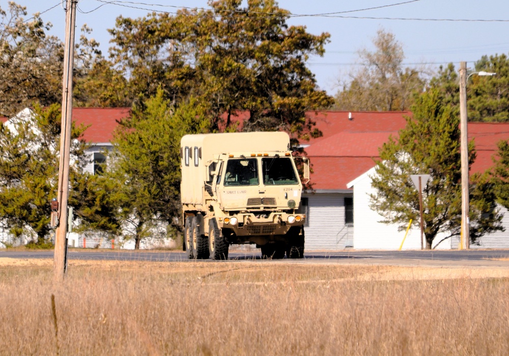 October 2024 training operations at Fort McCoy