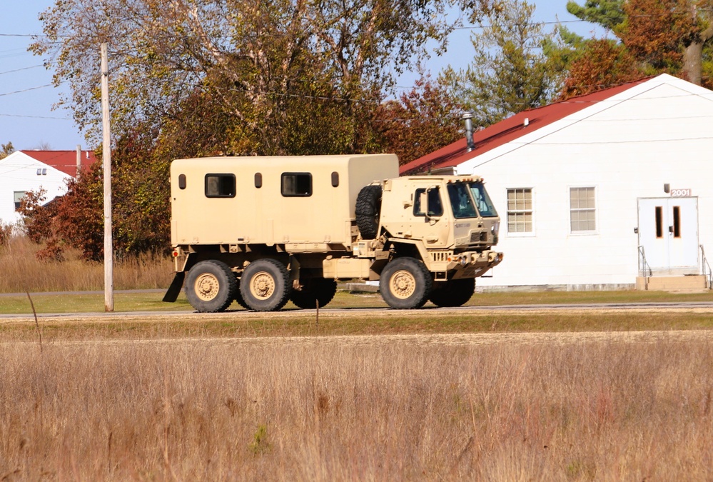 October 2024 training operations at Fort McCoy