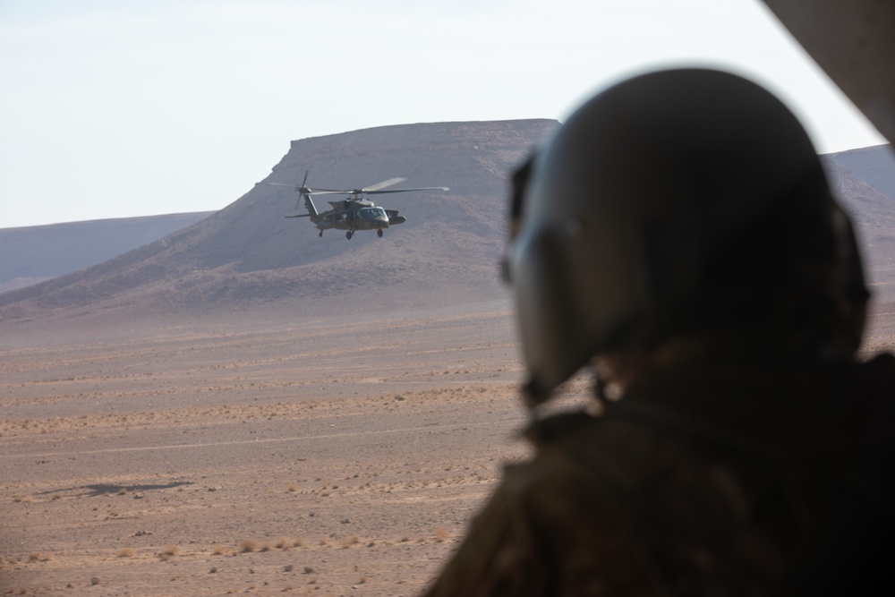 Coalition Forces conduct training exercise