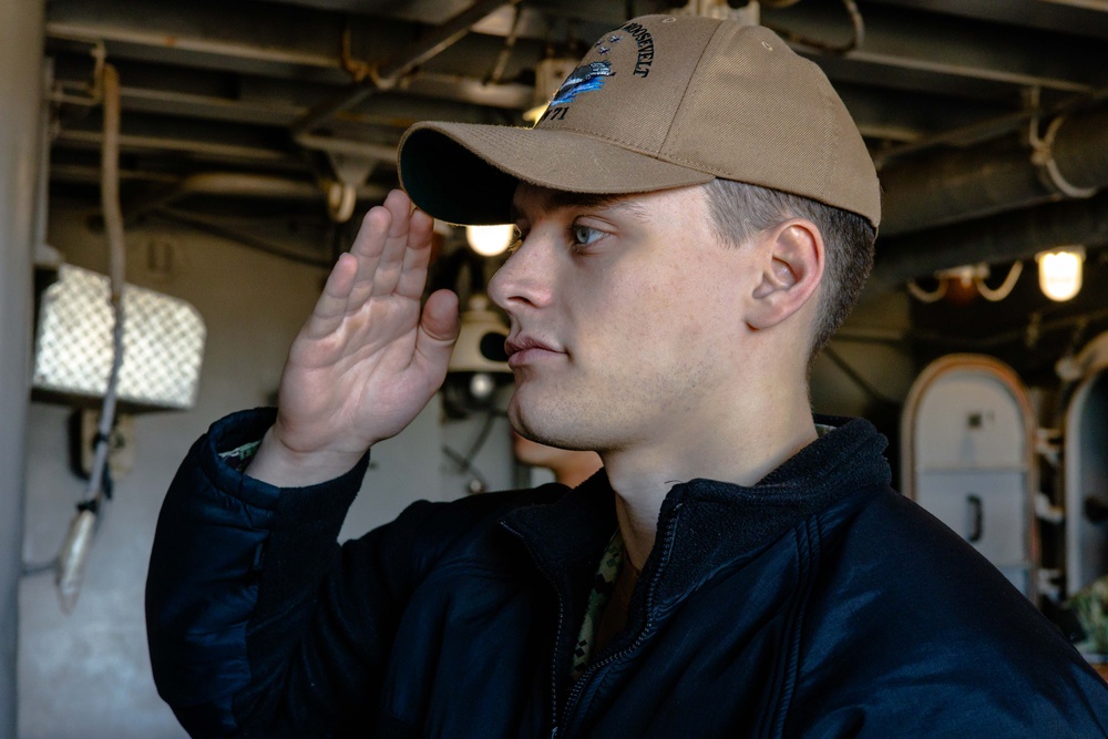 USS Theodore Roosevelt Maintenance Availability