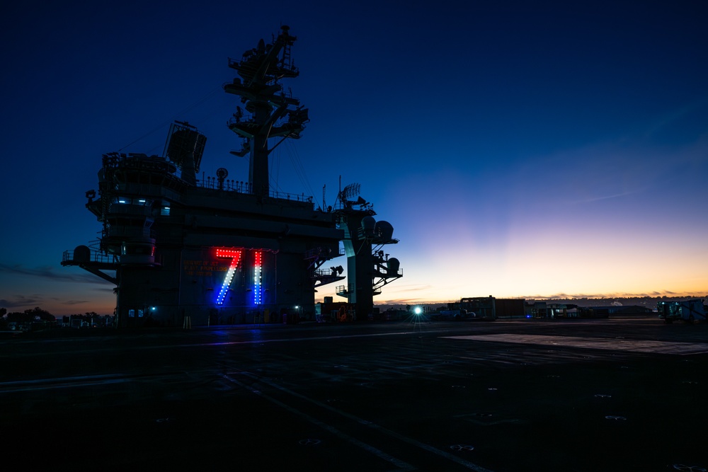 USS Theodore Roosevelt Maintenance Availability