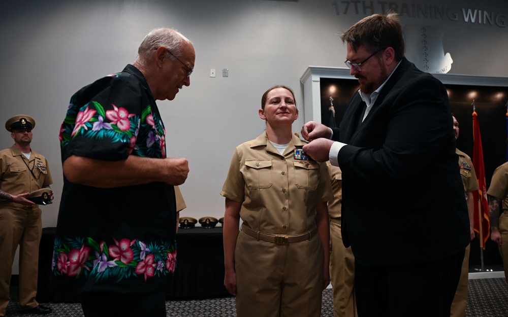 Navy Chief, Navy Pride: IWTC Monterey GAFB CPO Induction Ceremony