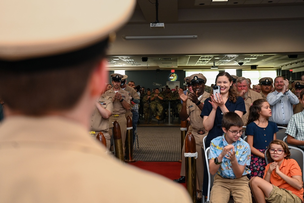 Navy Chief, Navy Pride: IWTC Monterey GAFB CPO Induction Ceremony