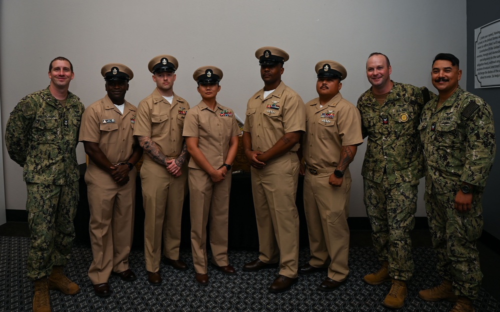 Navy Chief, Navy Pride: IWTC Monterey GAFB CPO Induction Ceremony