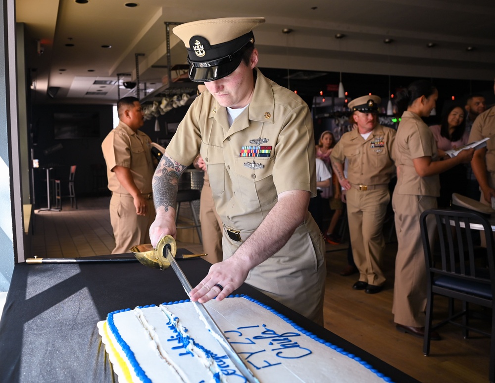 Navy Chief, Navy Pride: IWTC Monterey GAFB CPO Induction Ceremony