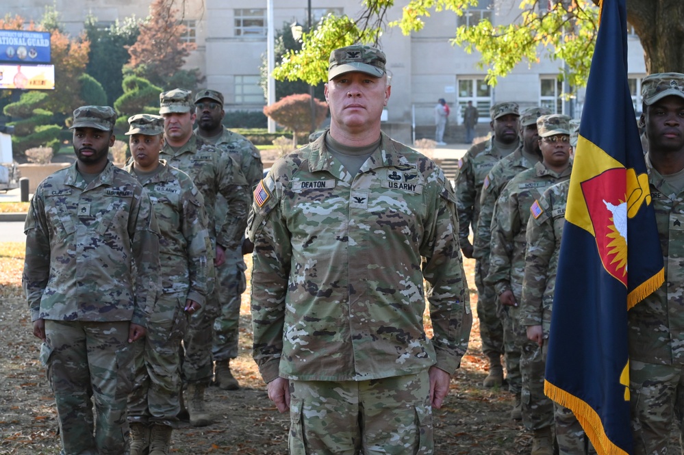 District of Columbia National Guard Honors Legacy of Service with First Muster Ceremony