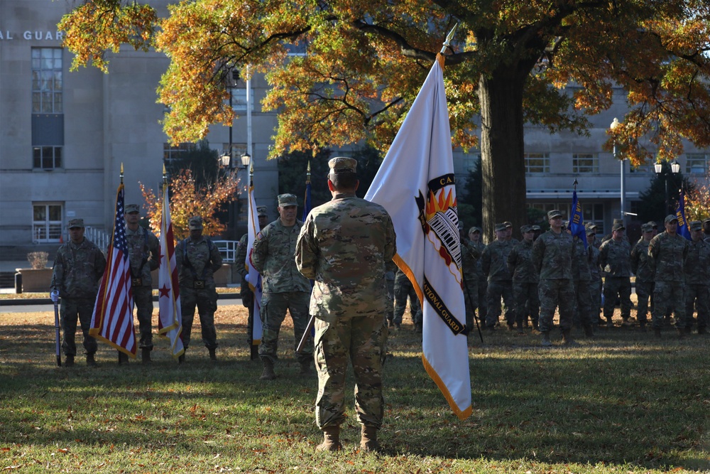 District of Columbia National Guard Honors Legacy of Service with First Muster Ceremony