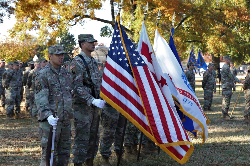 District of Columbia National Guard Honors Legacy of Service with First Muster Ceremony