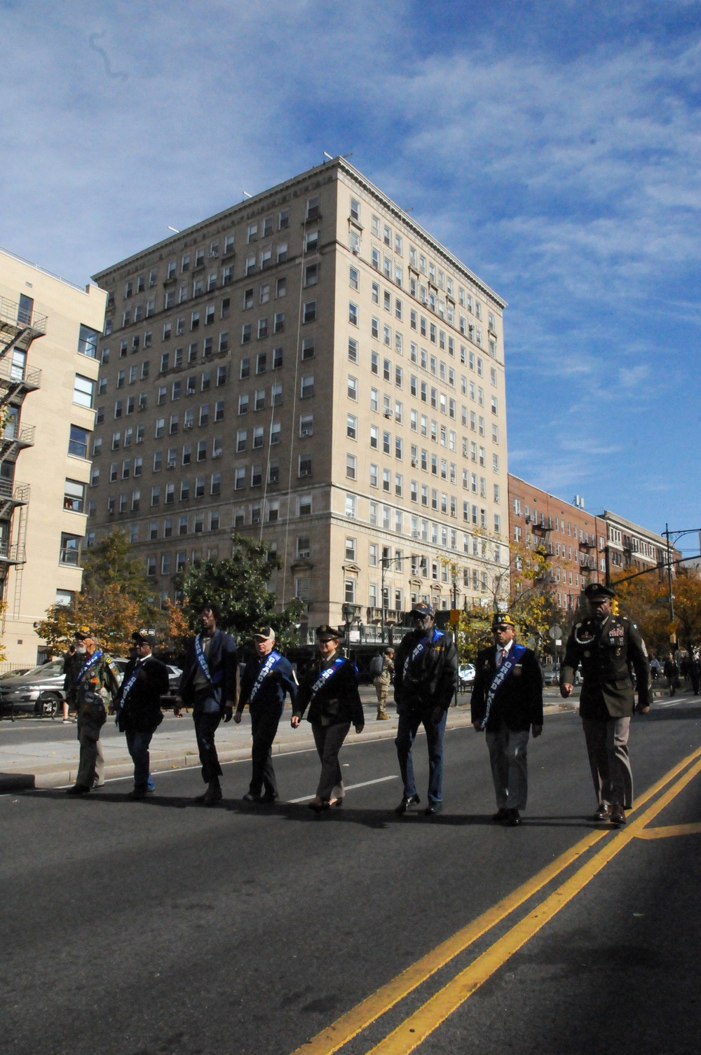 Army Reserve leaders march for Kings County veterans