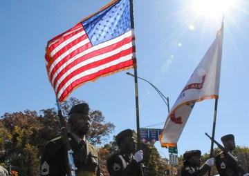 Army Reserve leaders march for Kings County veterans