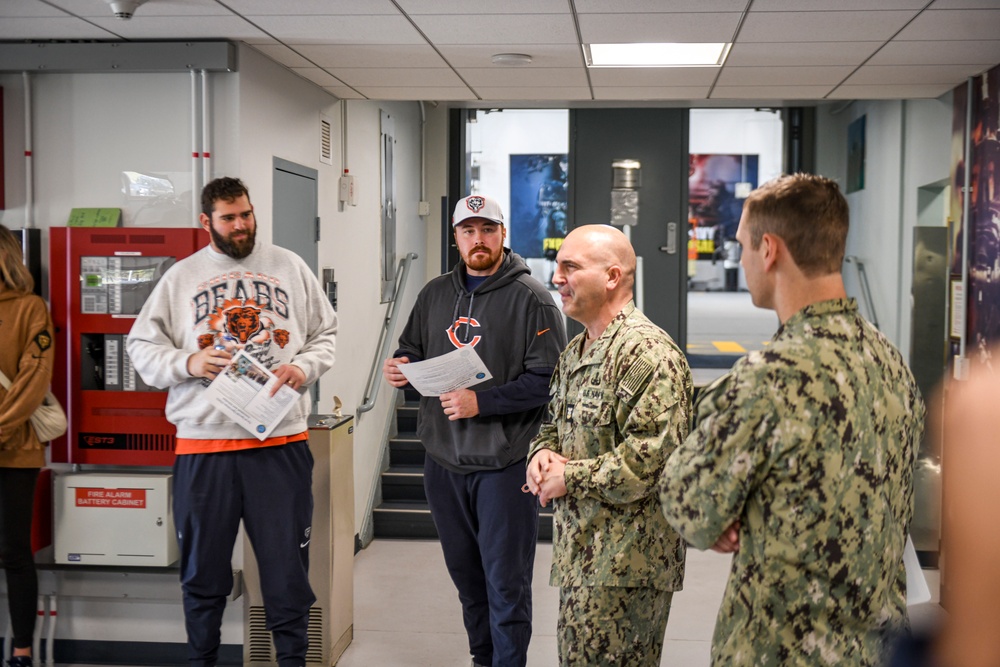 Chicago Bears Players Visit NSGL