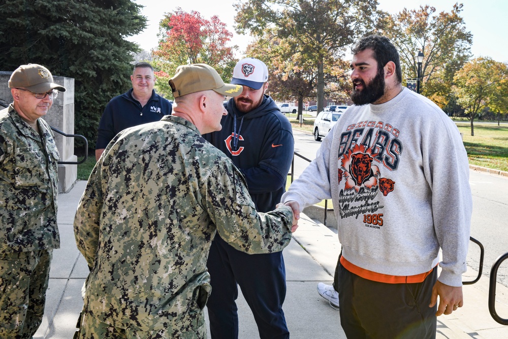 Chicago Bears Players Visit NSGL
