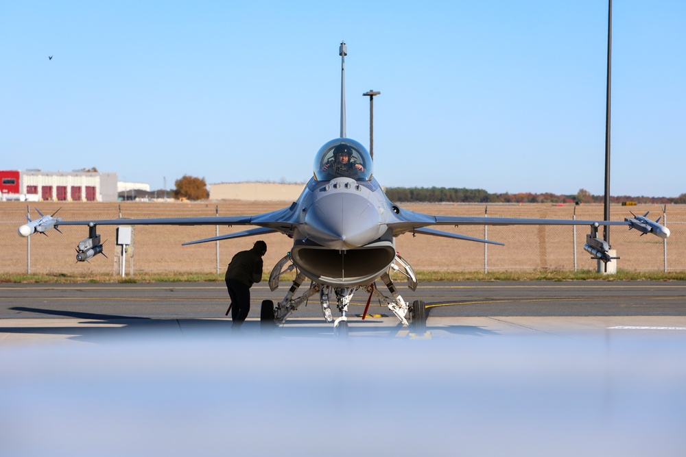 Lt. Col. McCroan's final flight