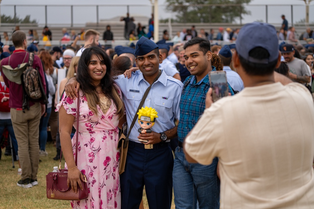 USAF BMT Coin Ceremony, Graduation Parade -23-24 October 2024