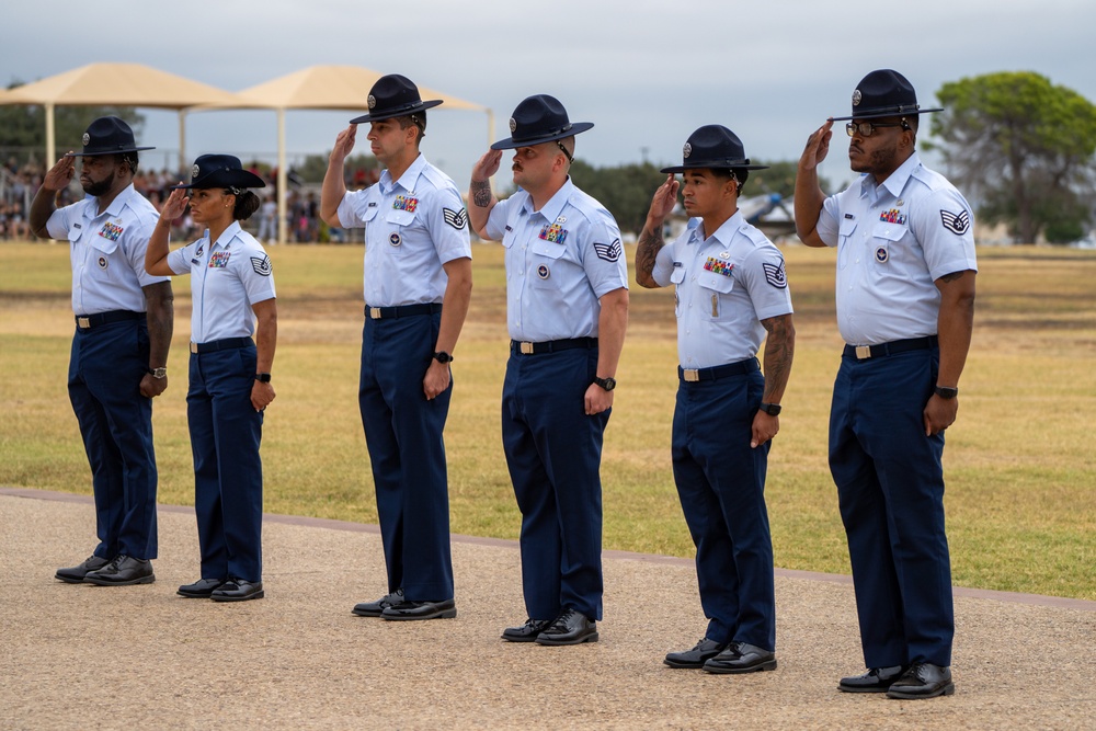 USAF BMT Coin Ceremony, Graduation Parade -23-24 October 2024
