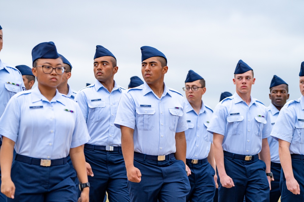 USAF BMT Coin Ceremony, Graduation Parade -23-24 October 2024