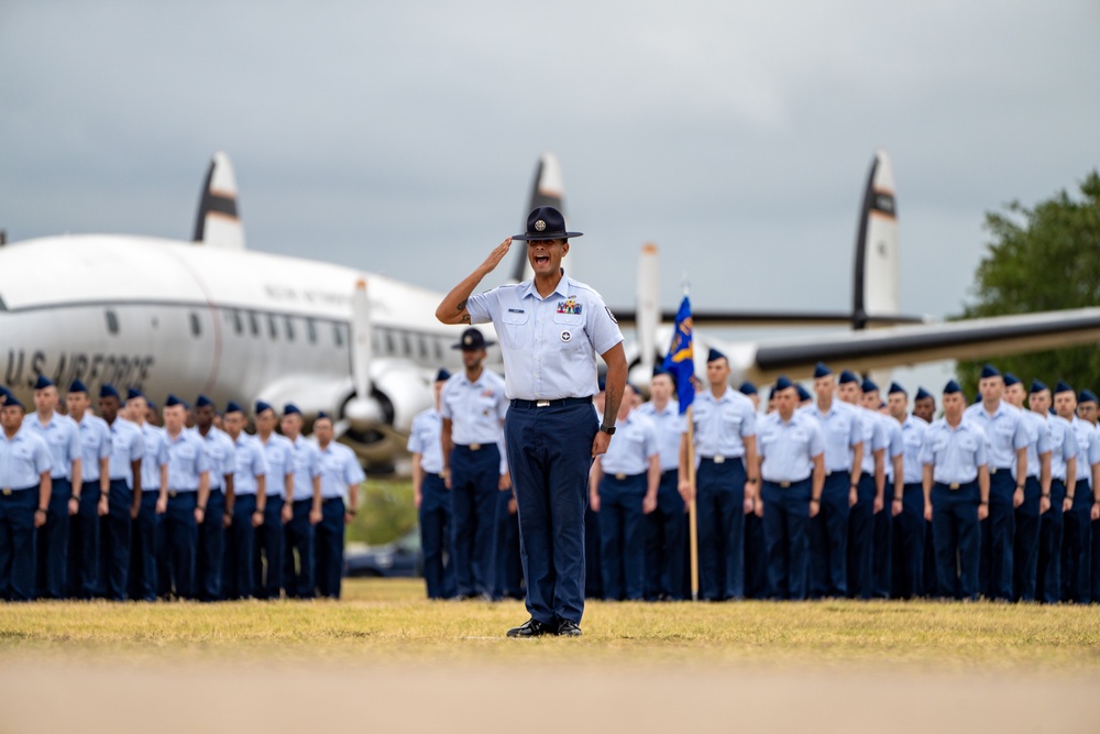 USAF BMT Coin Ceremony, Graduation Parade -23-24 October 2024