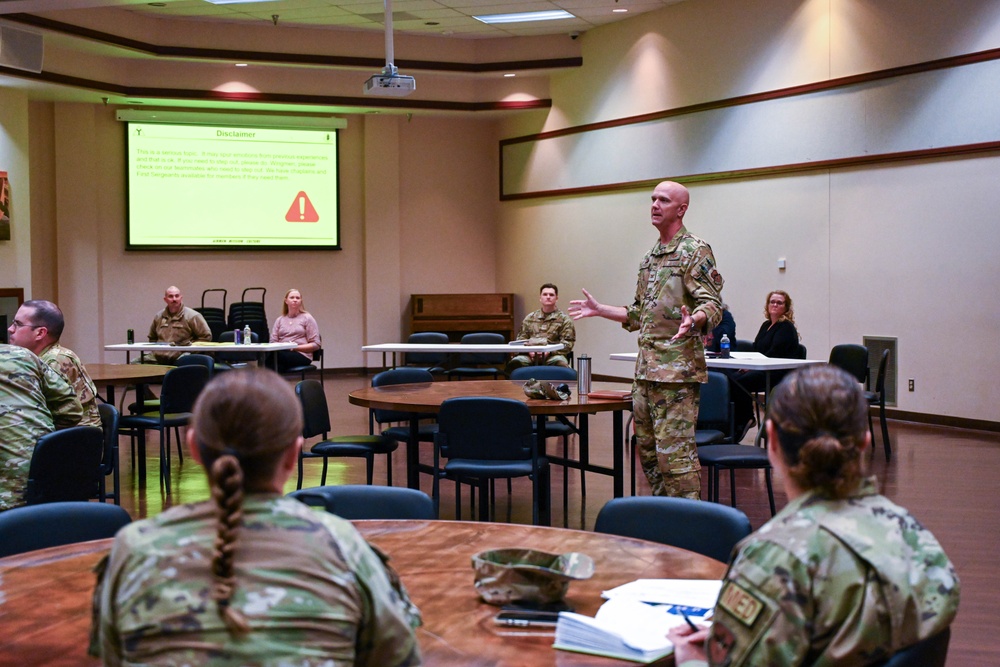 Altus AFB first sergeants host first-ever casualty response training