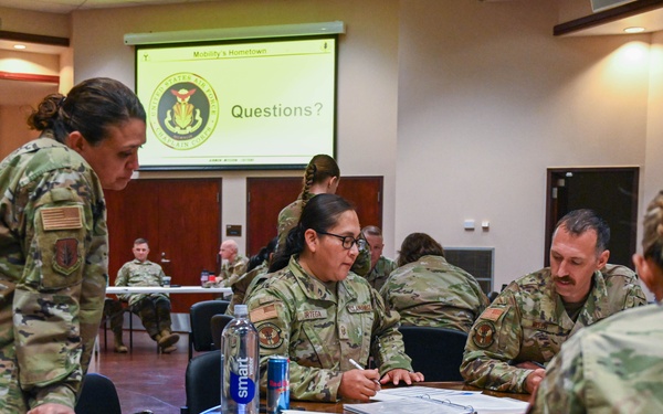 Altus AFB first sergeants host first-ever casualty response training