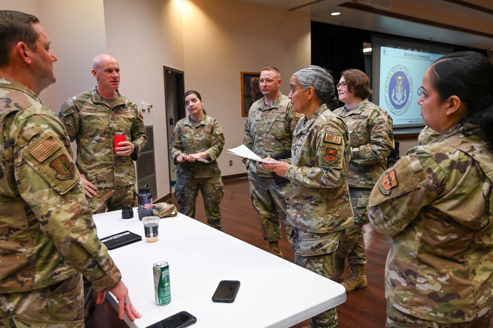 Altus AFB first sergeants host first-ever casualty response training