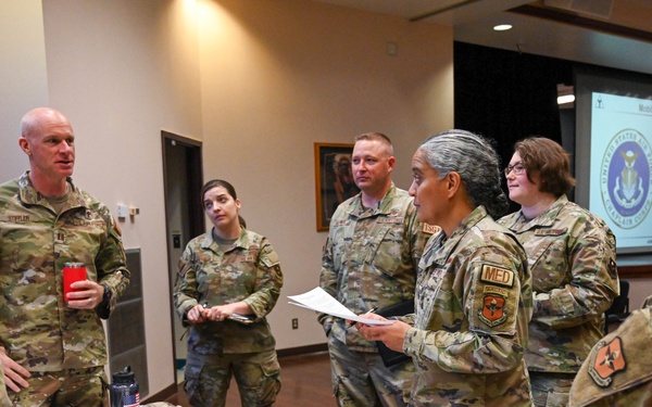 Altus AFB first sergeants host first-ever casualty response training