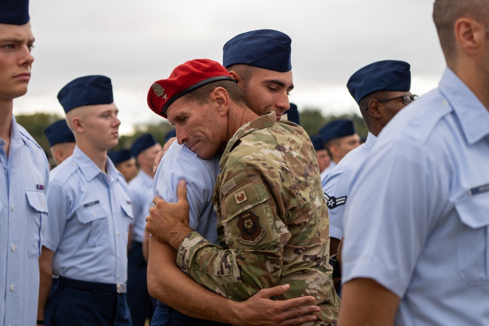 USAF BMT Coin Ceremony, Graduation Parade -23-24 October 2024