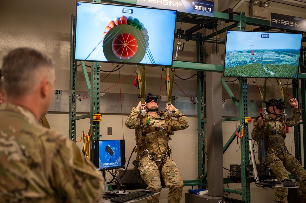 336th Training Group debuts world’s largest parachuting simulator system