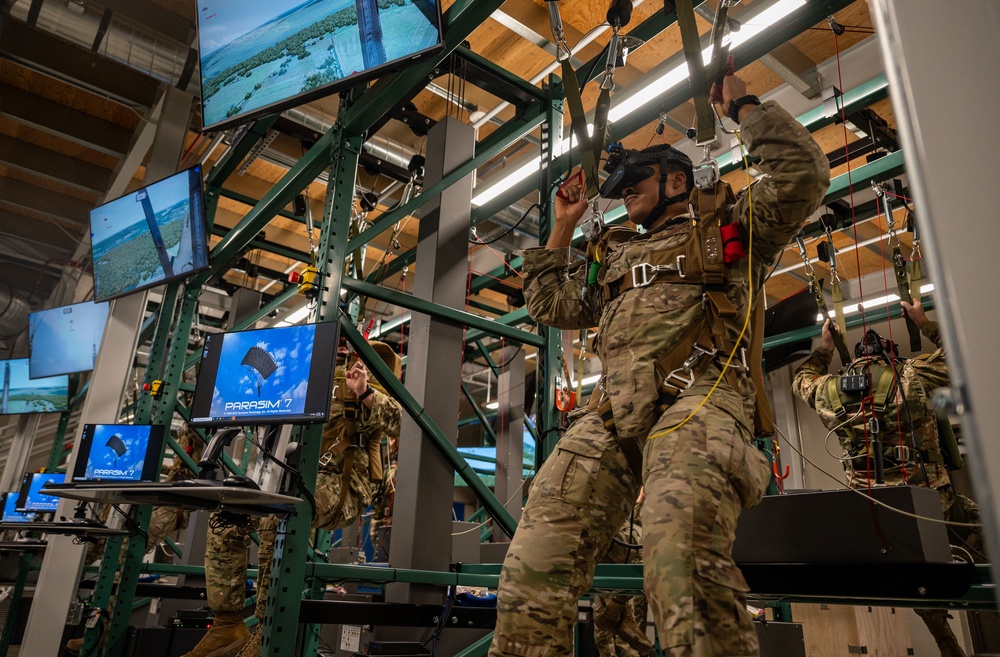 336th Training Group debuts world’s largest parachuting simulator system