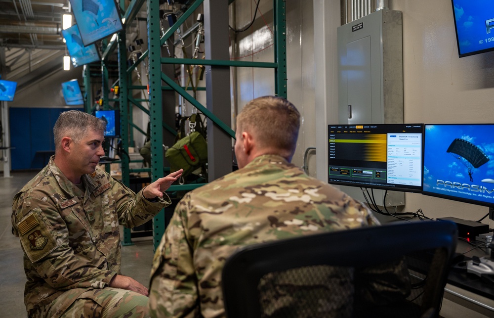 336th Training Group debuts world’s largest parachuting simulator system