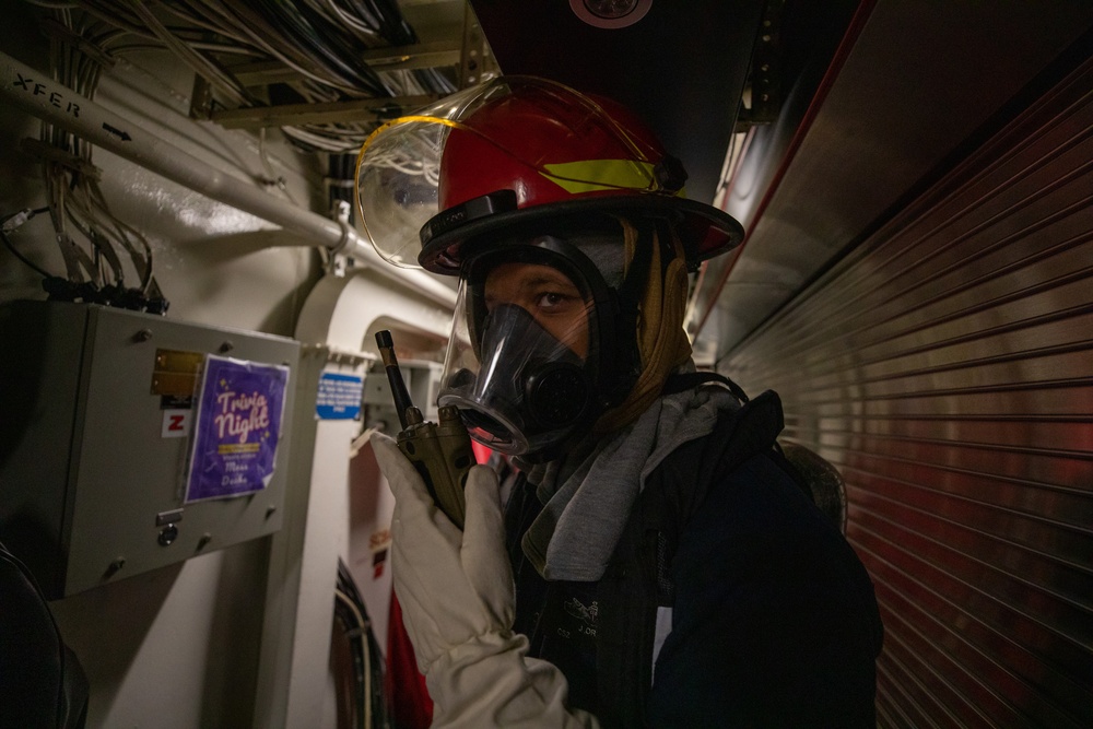 DCCT Drill Aboard the USS Cole