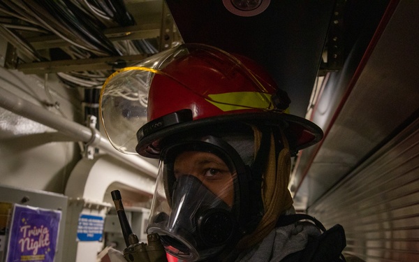 DCCT Drill Aboard the USS Cole
