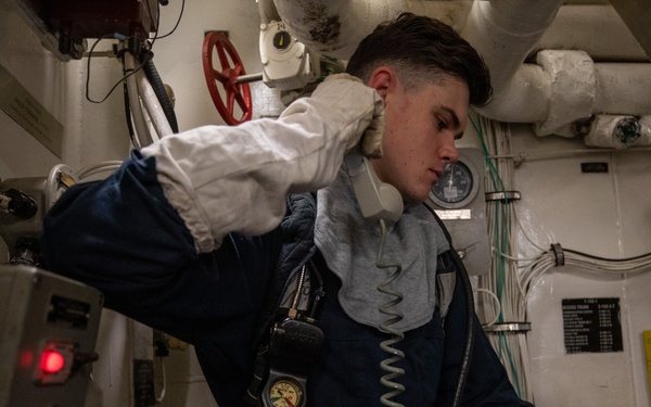 DCCT Drill Aboard the USS Cole