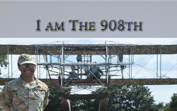 I am The 908th: Senior Airman Tynthia Bedgood
