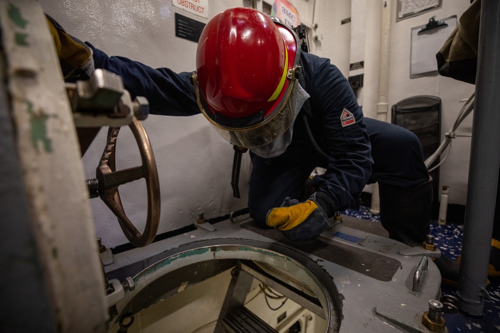 DCCT Drill Aboard the USS Cole