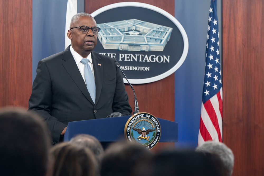 SD, South Korean MoD Conduct Joint Pentagon Press Briefing