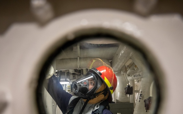 DCCT Drill Aboard the USS Cole