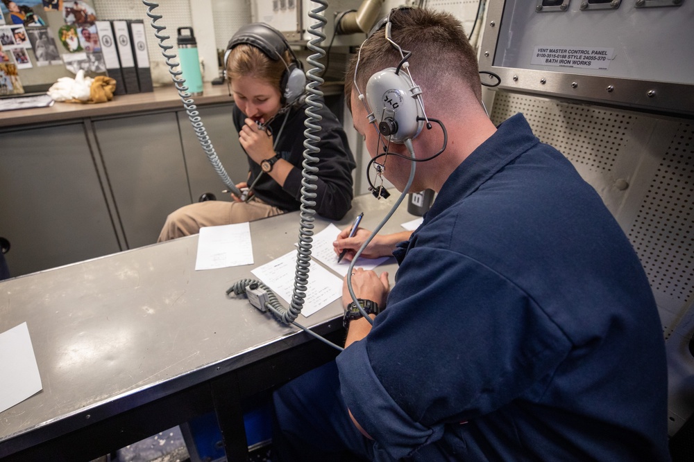 DCCT Drill Aboard the USS Cole