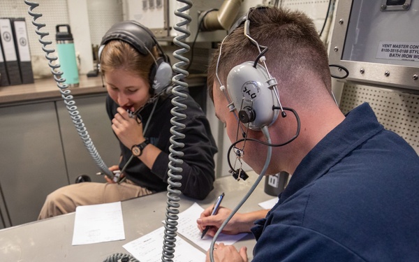 DCCT Drill Aboard the USS Cole