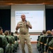 VCNO Visits Student, Navy Leadership in Newport