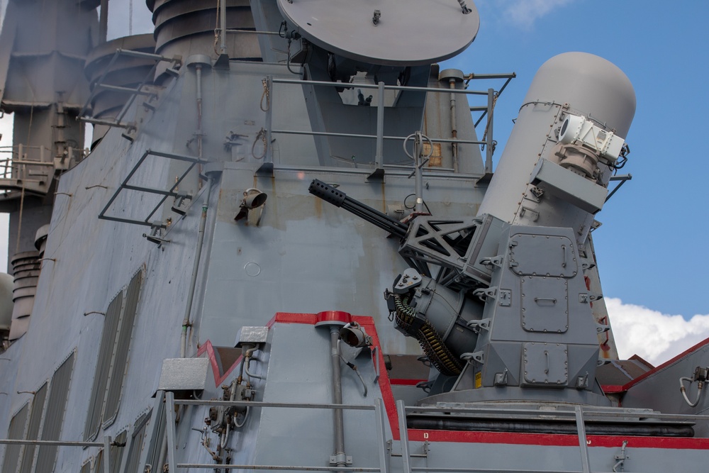 Live Fire Exercise Aboard the USS Cole