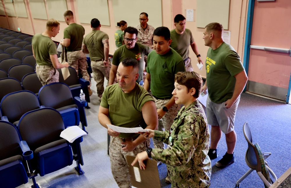 NMRTC Twentynine Palms conducts SHOTEX to boost medical readiness at MCAGCC