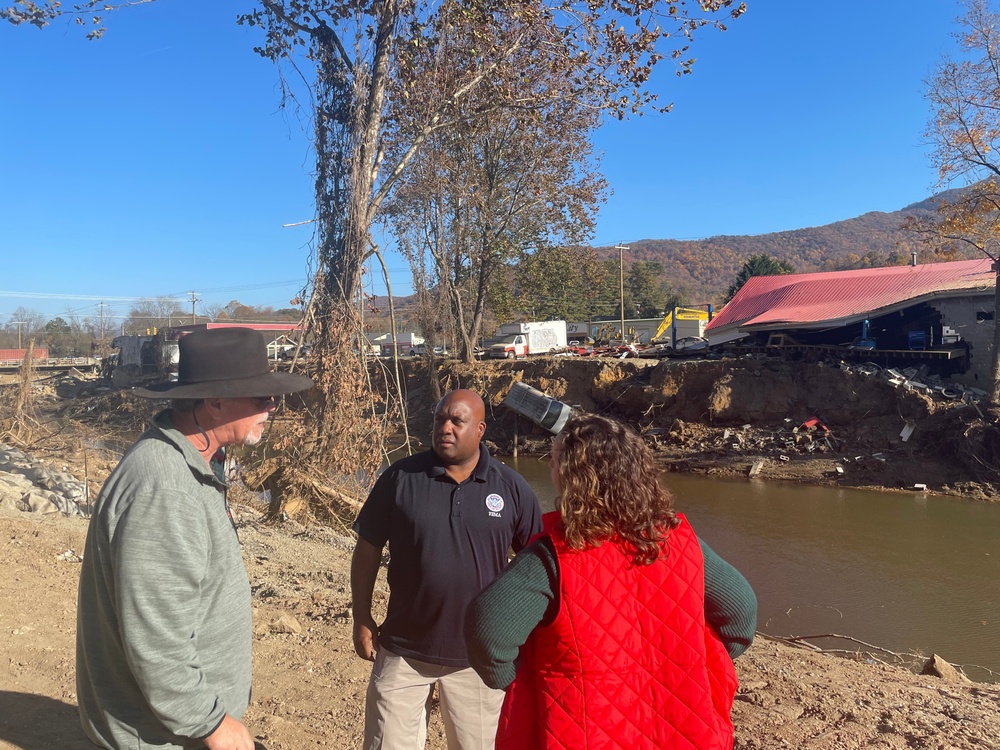 FEMA Deputy Administrator Visits Western North Carolina