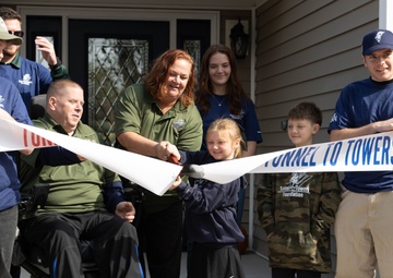 Wounded Kentucky National Guardsman receives &quot;smart home&quot;