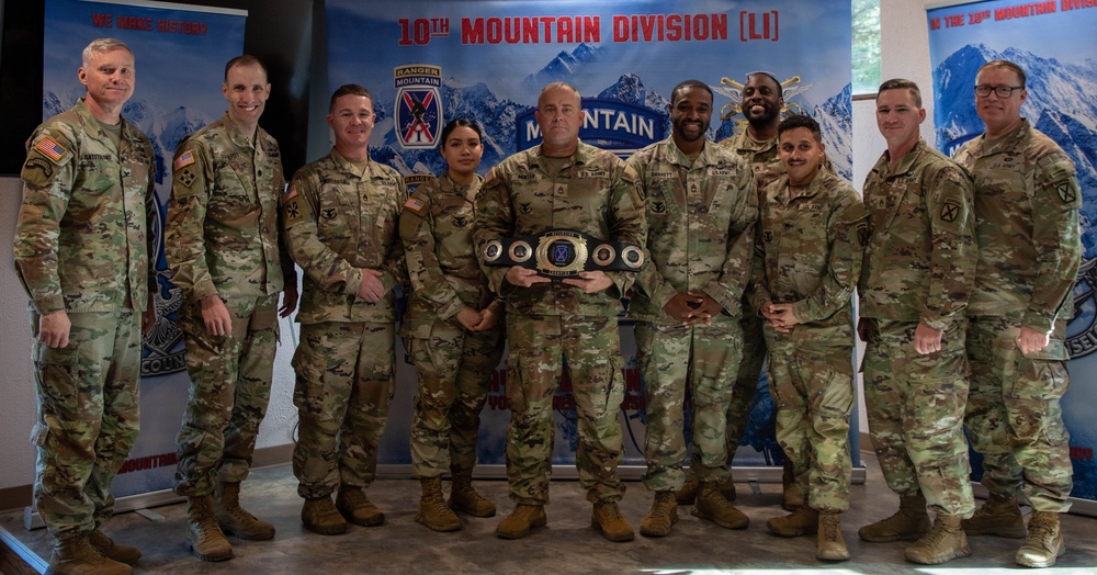 10th Mountain Division Retention Award Ceremony