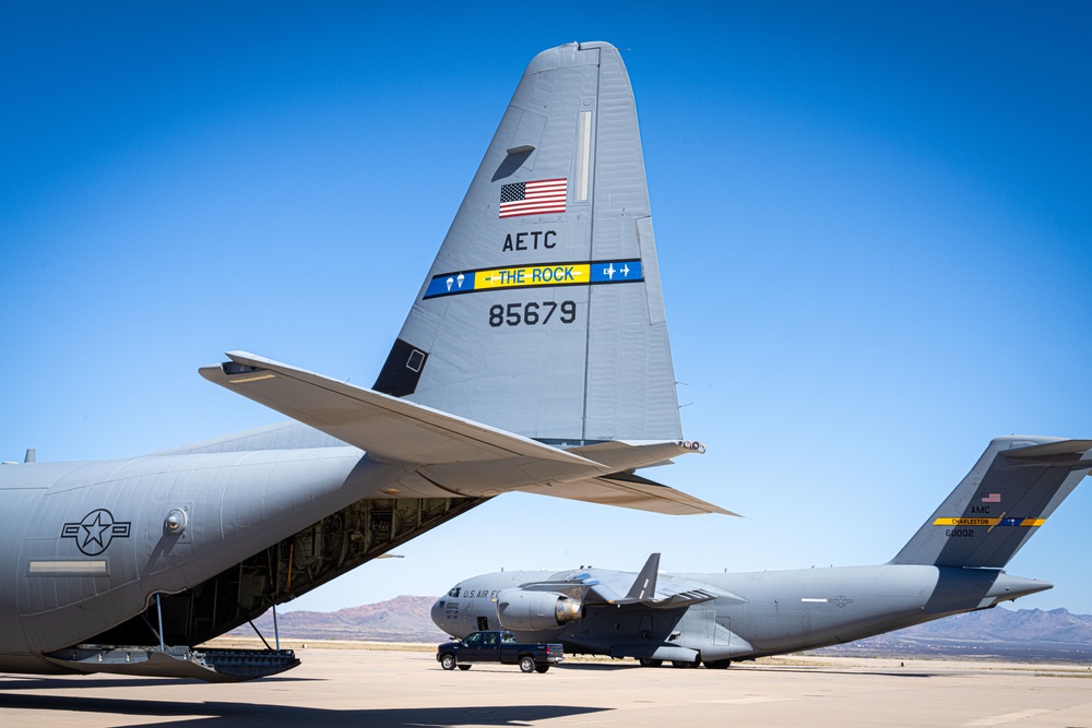 Mobility aircraft attend the AATTC to learn tactical airlift maneuvers