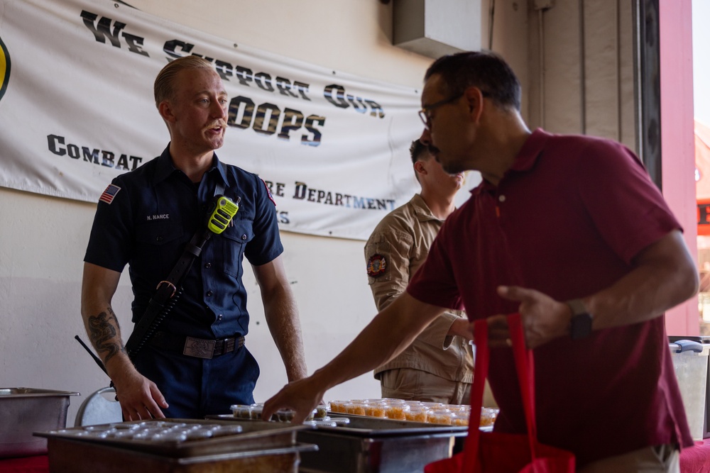 The Combat Center Fire Department hosts their 25th Annual Chili Luncheon