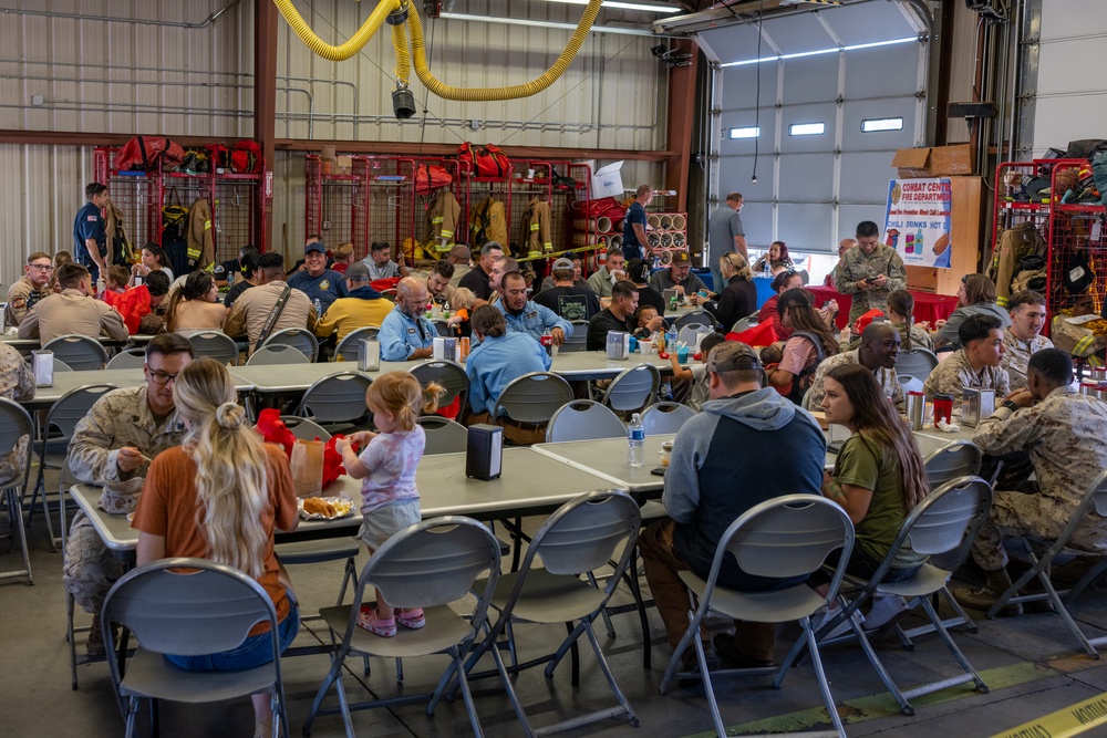 The Combat Center Fire Department hosts their 25th Annual Chili Luncheon