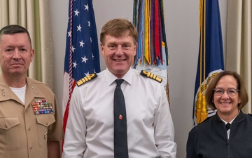 CNO Hosts Royal Navy First Sea Lord and Chief of Naval Staff Adm. Sir Ben Key at the Pentagon