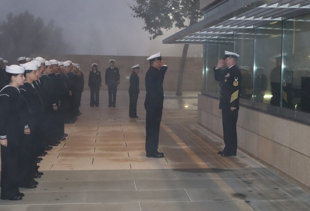 NMRTC Camp Pendleton conducts uniform inspection